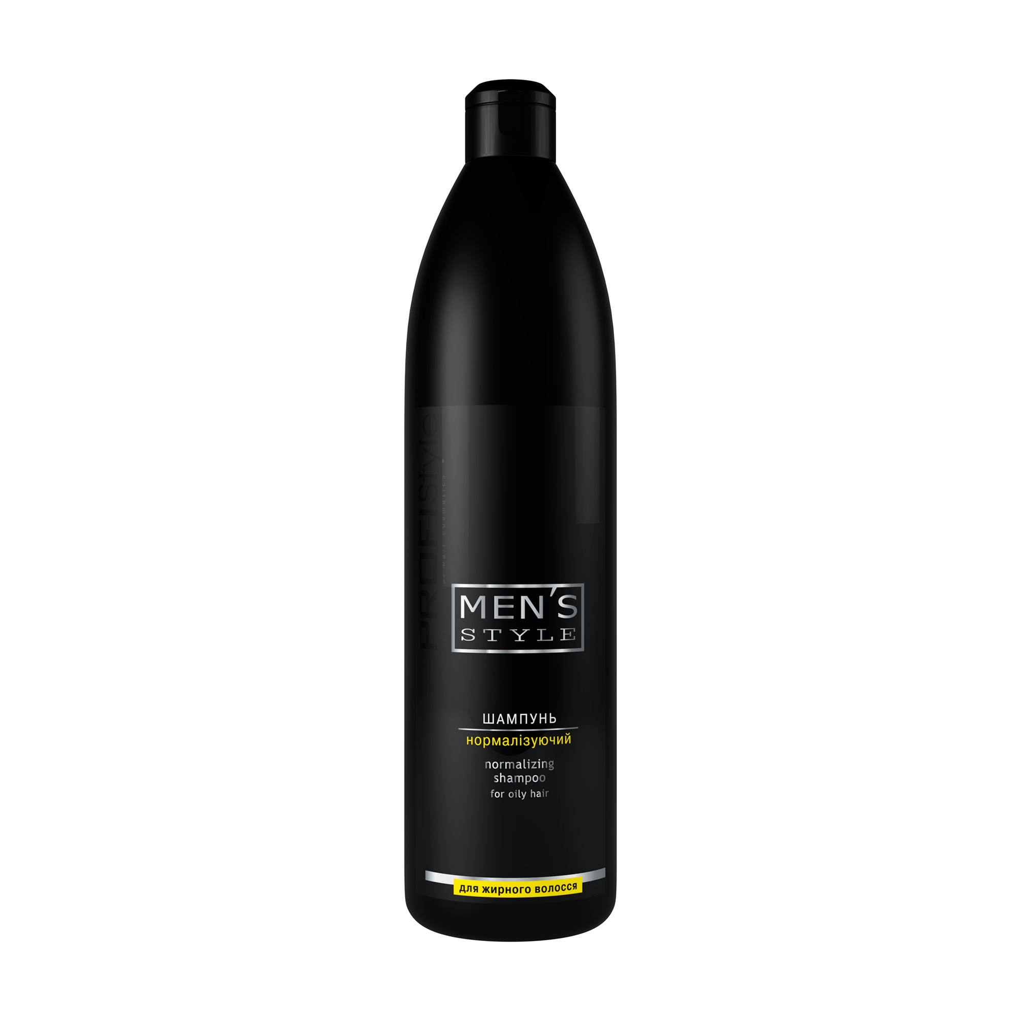 Чоловічий нормалізувальний шампунь Profi Style Men's Style Normalizing Shampoo для жирного волосся, 1 л